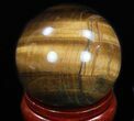 Top Quality Polished Tiger's Eye Sphere #33641-1
